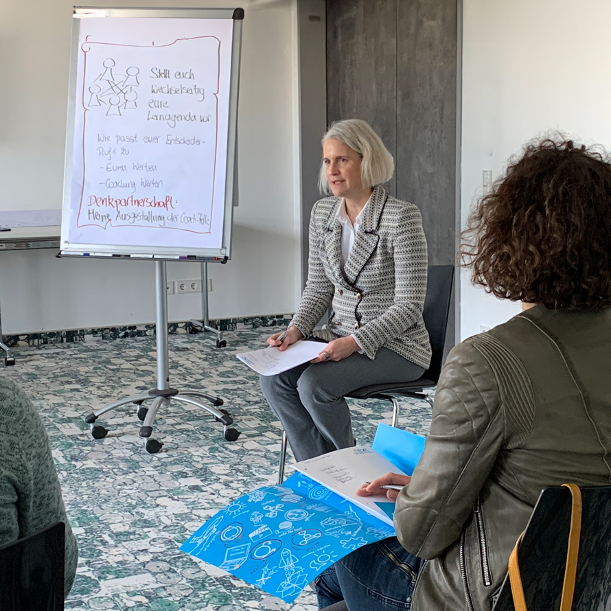 Coaching Situation aus dem Lehrgang