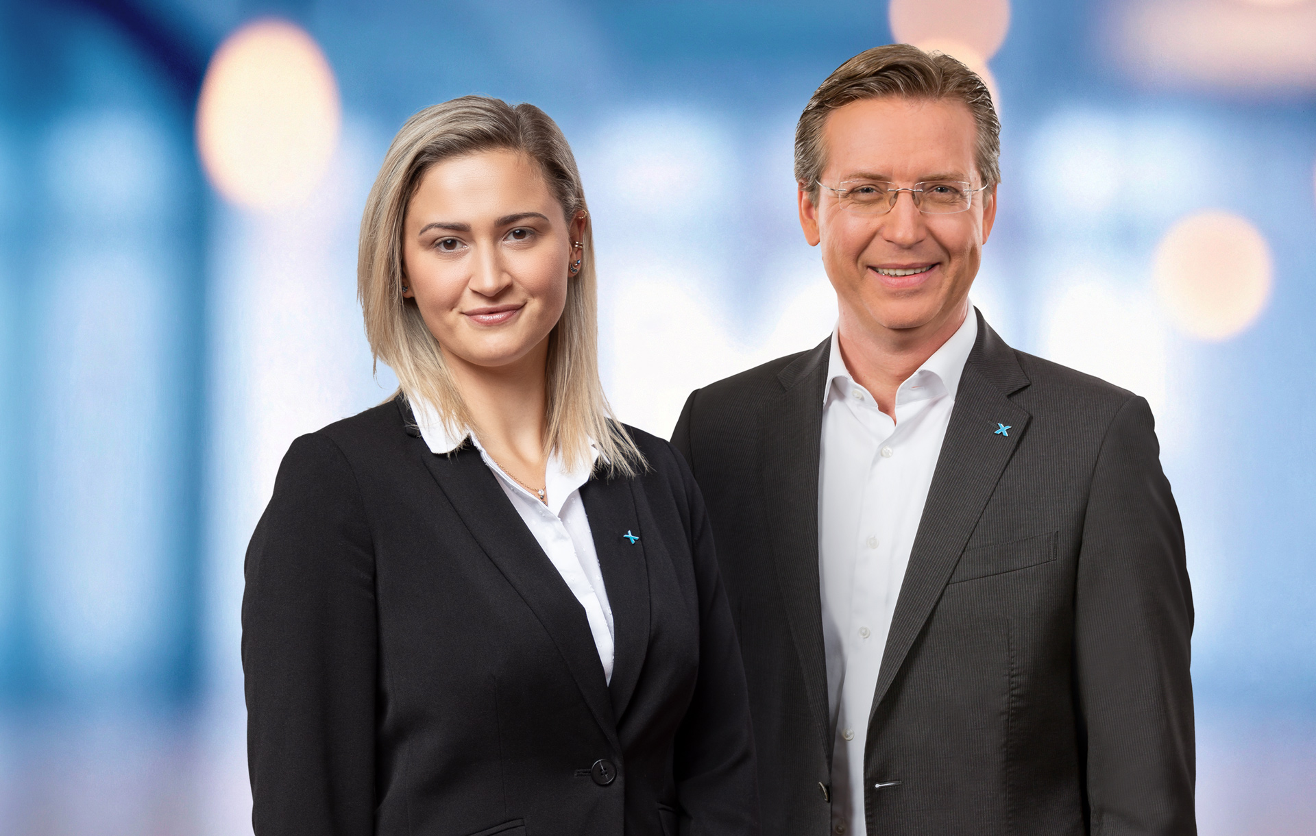 Alma Skrgc-Pandur und Gabriel Gassmann