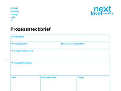 Prozesssteckbrief