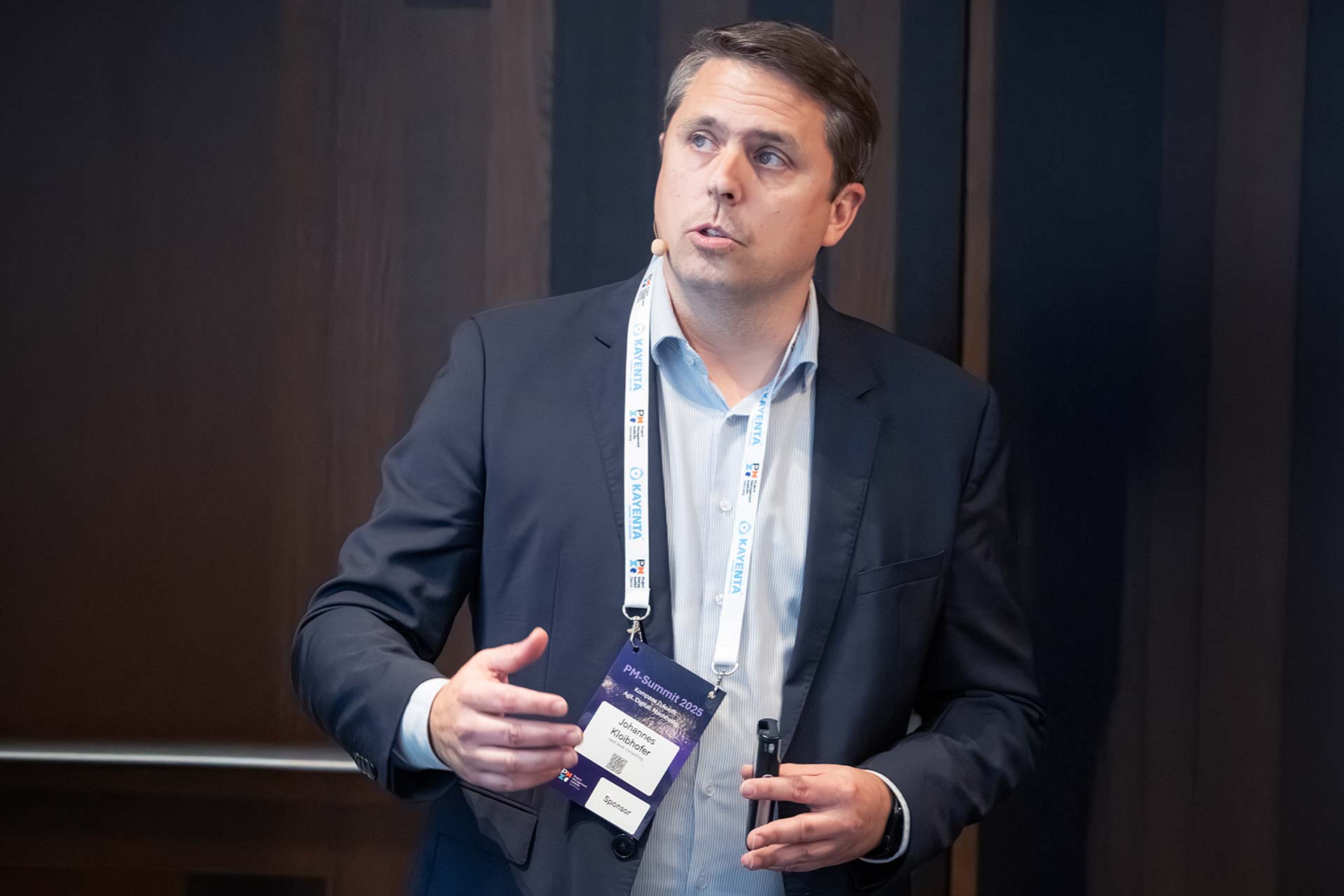 Johannes Kloibhofer als Vortragender