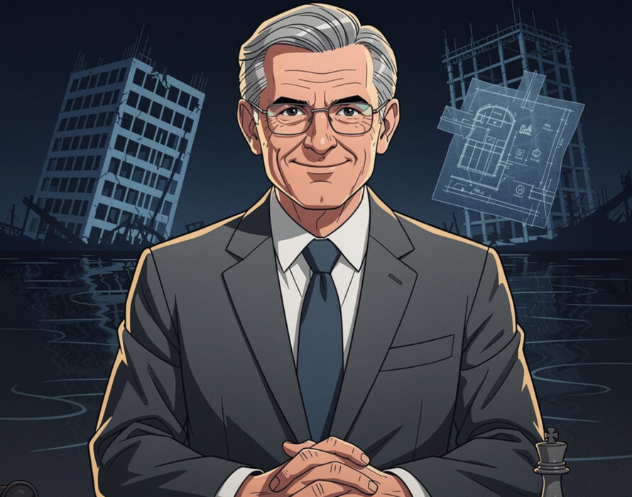 Grafik: Mann im Anzug